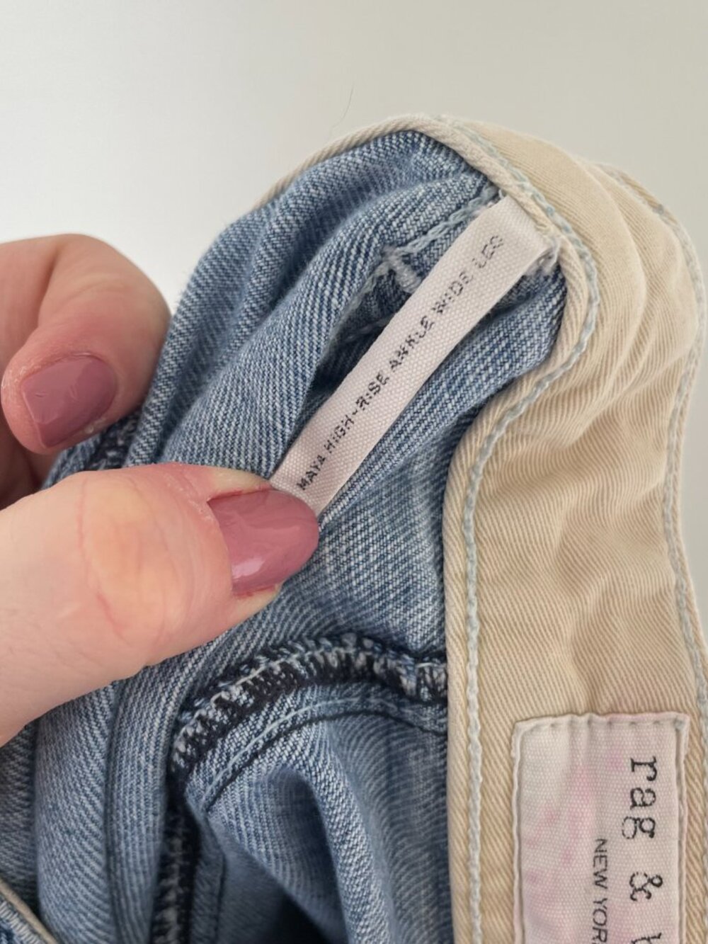 Rag & Bone Maya High Rise Ankle Wide-Leg Jeans in Blue Grass Size 27 - Picture 4 of 8